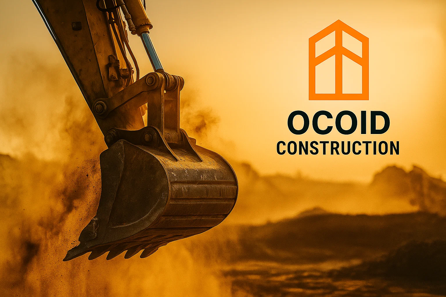 Structural frame and cranes on an active construction site